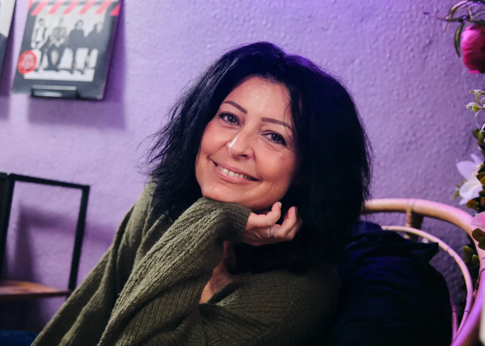 Portrait de Marie Assel Cambier en studio